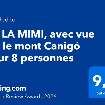 Ca La Mimi, Avec Vue Sur Le Mont Canigo 別荘 *